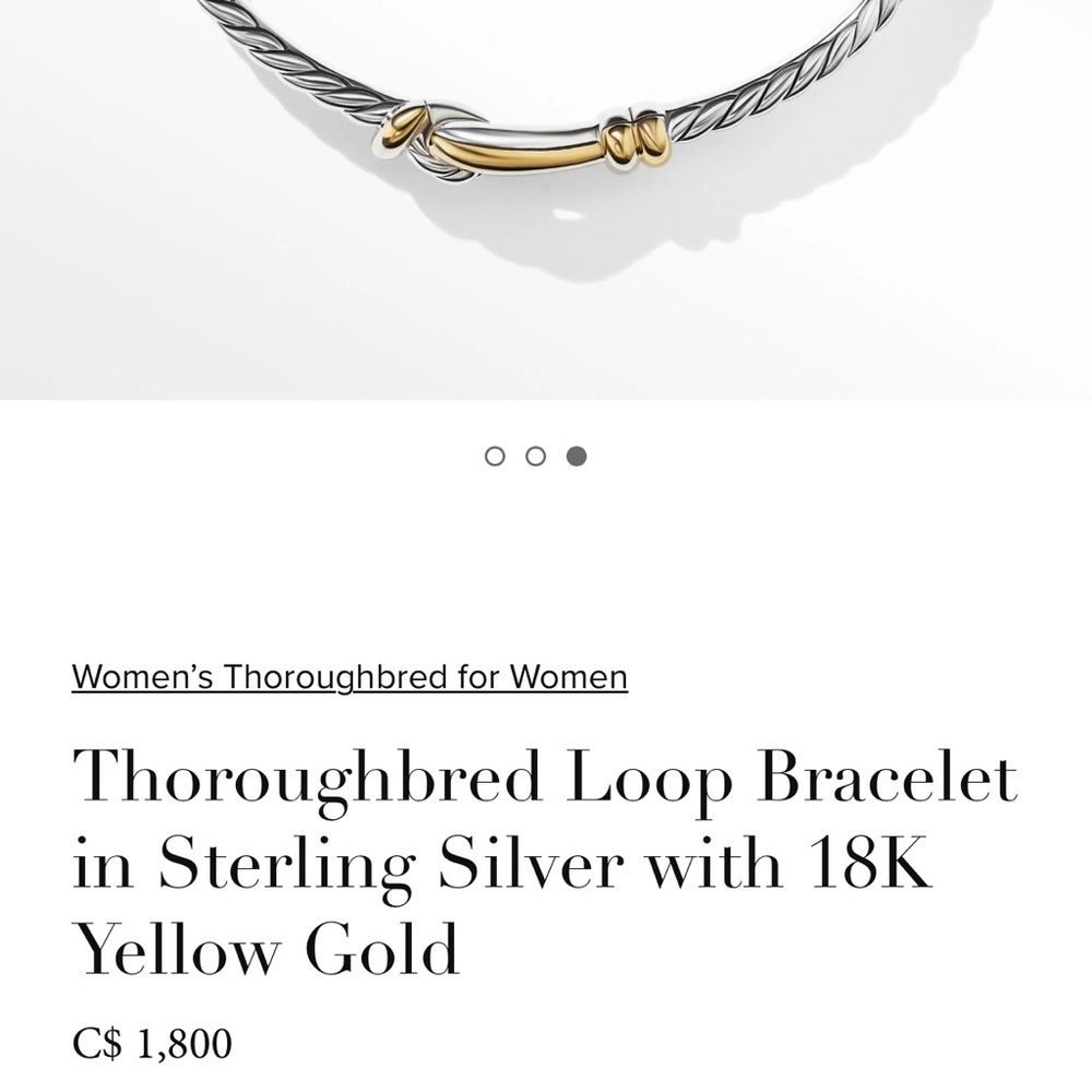 David Yurman Bracelet(No Bargain) - Picture 4 of 4